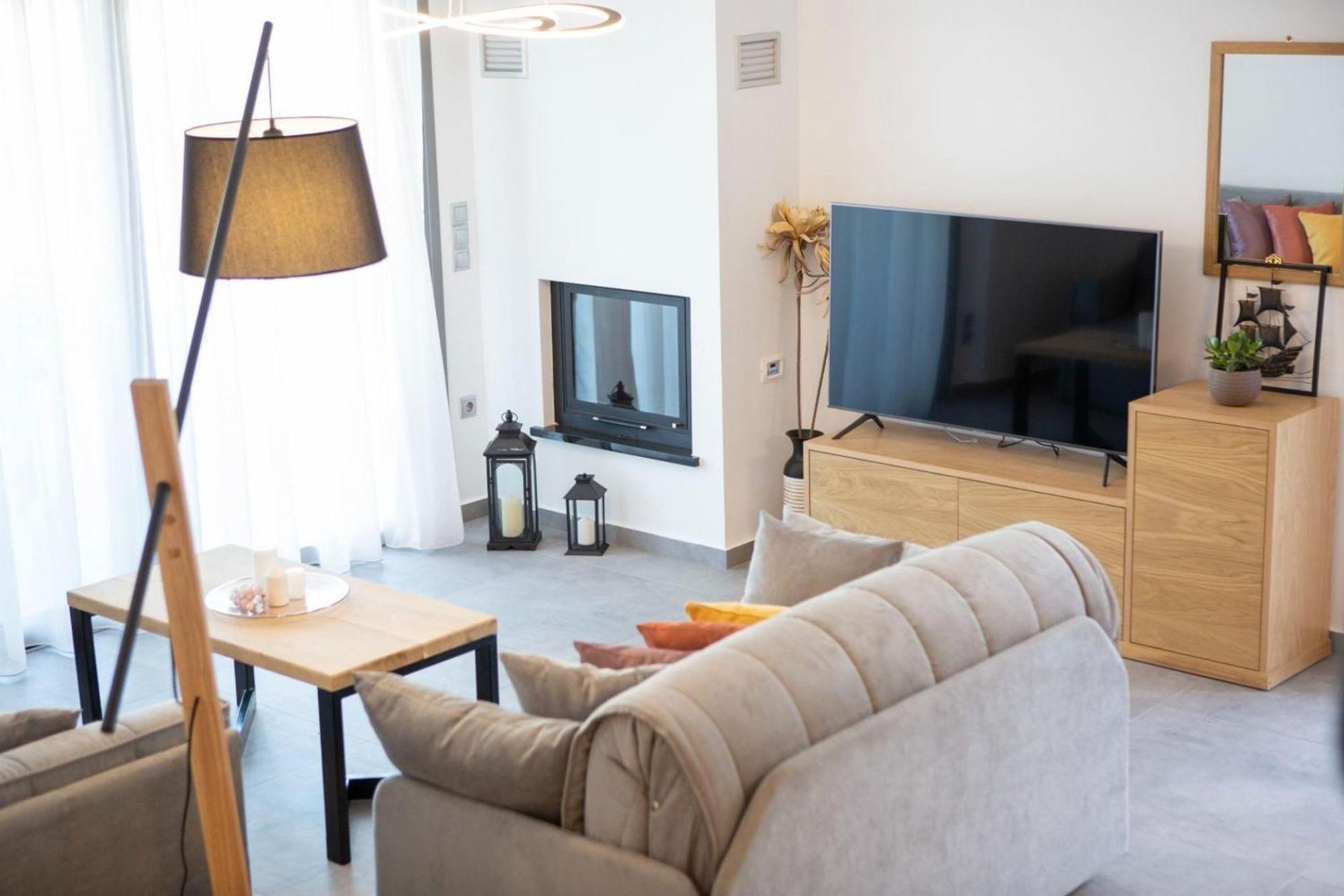 Aloft Luxury Villas Lefkada - Heated Pool Apolpaina Luaran gambar