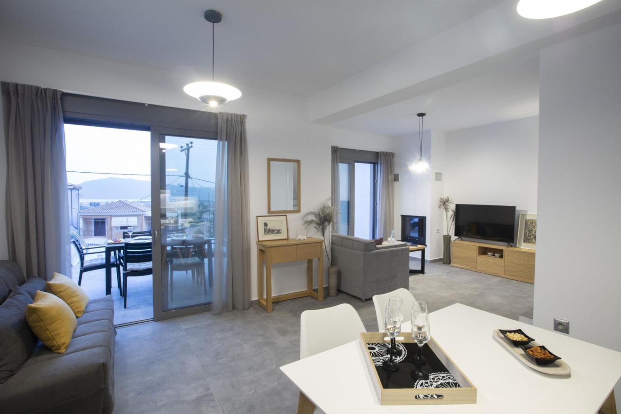 Aloft Luxury Villas Lefkada - Heated Pool Apolpaina Luaran gambar