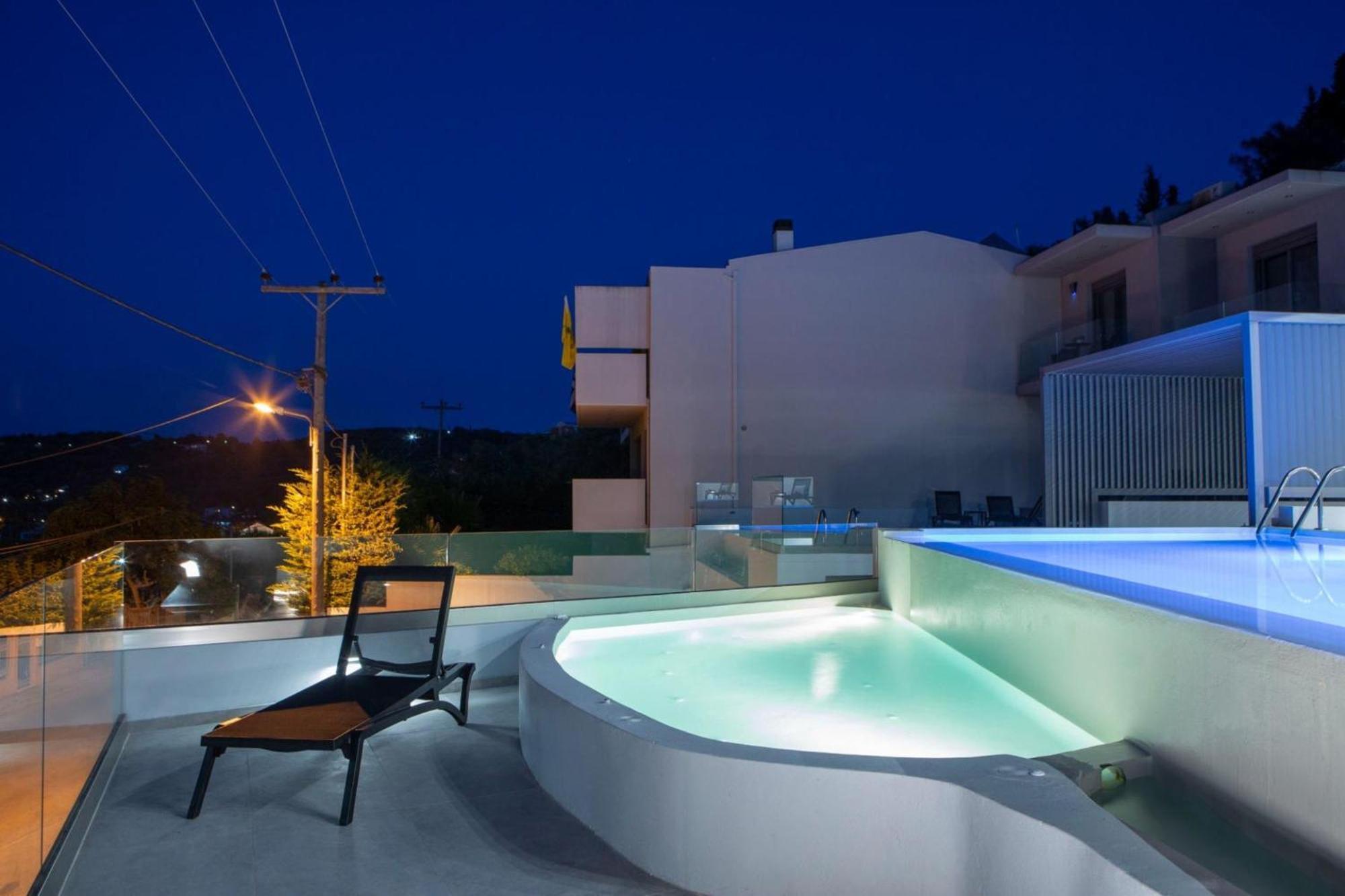 Aloft Luxury Villas Lefkada - Heated Pool Apolpaina Luaran gambar