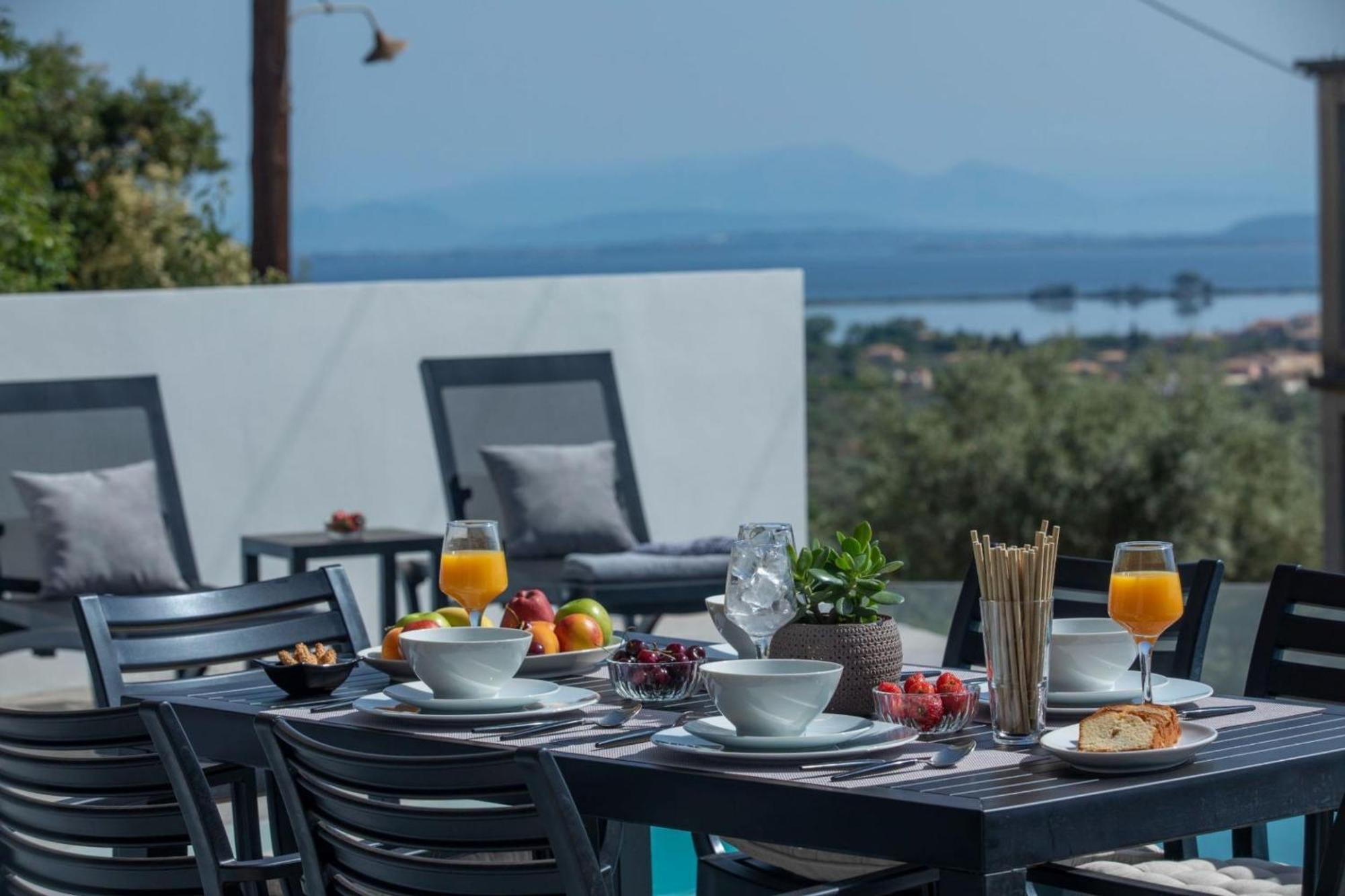 Aloft Luxury Villas Lefkada - Heated Pool Apolpaina Luaran gambar