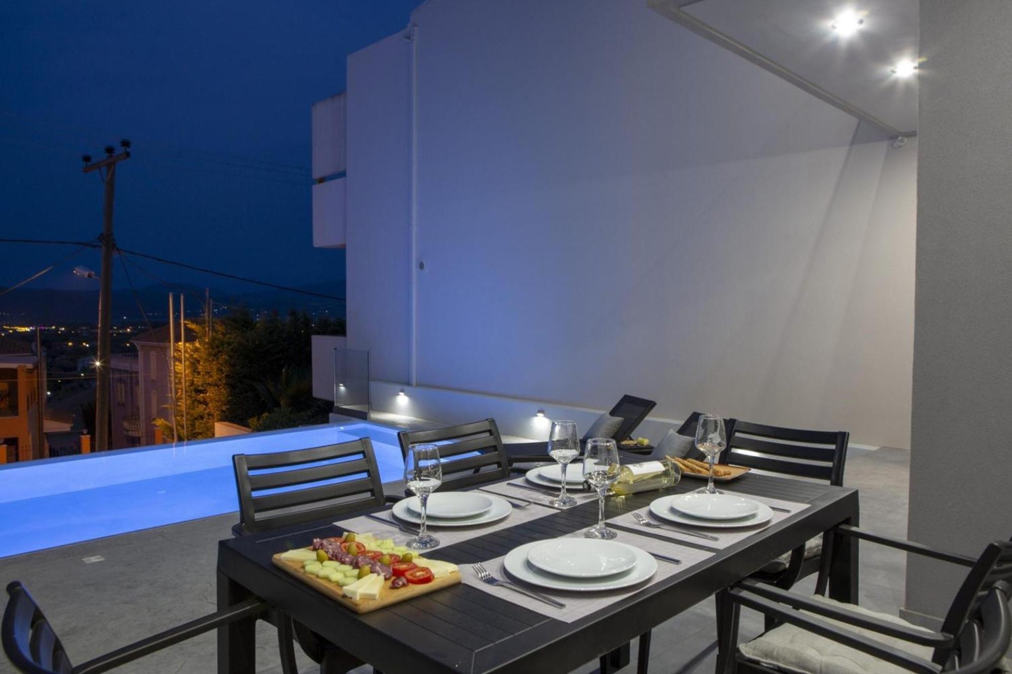 Aloft Luxury Villas Lefkada - Heated Pool Apolpaina Luaran gambar