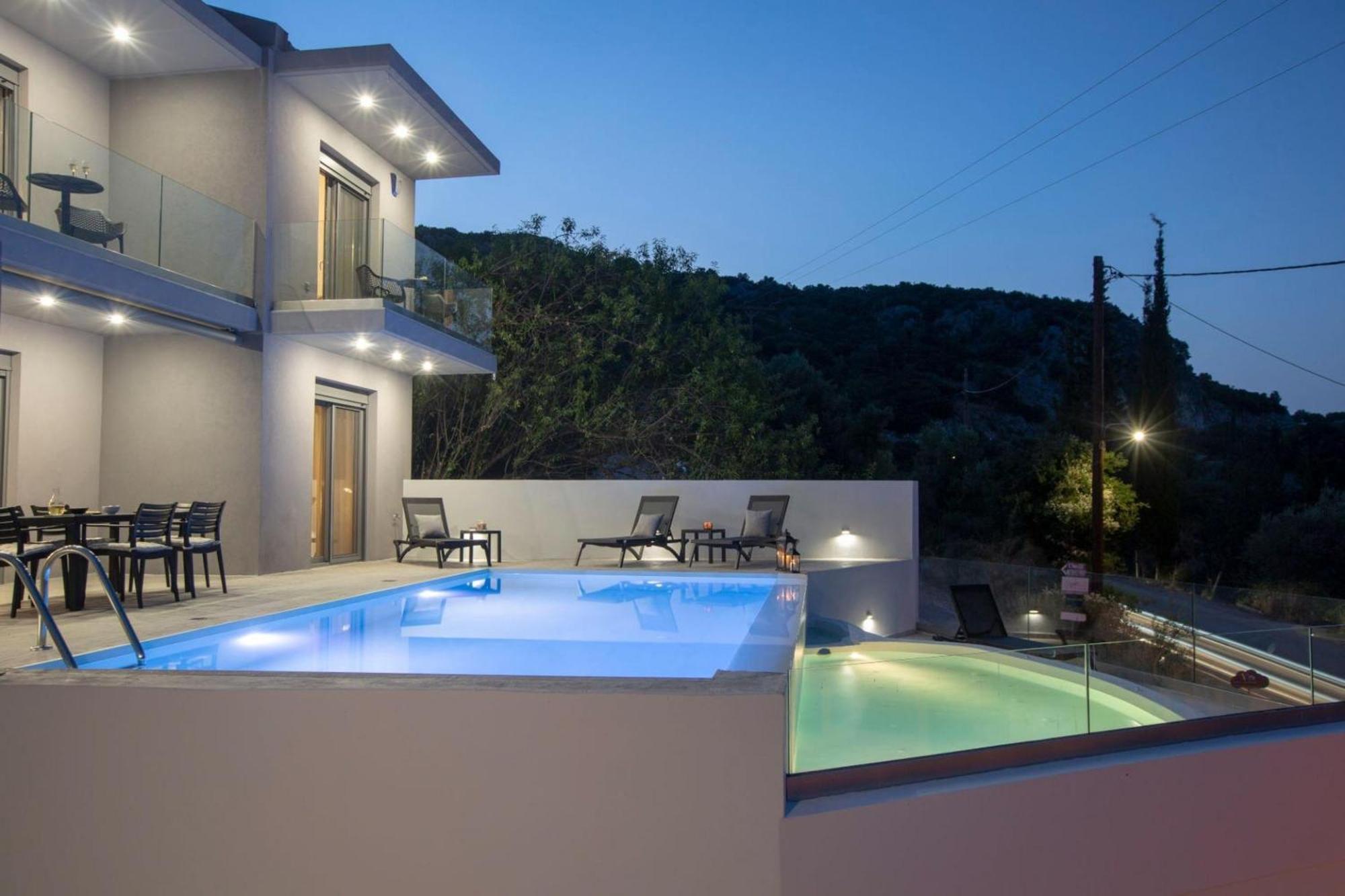 Aloft Luxury Villas Lefkada - Heated Pool Apolpaina Luaran gambar