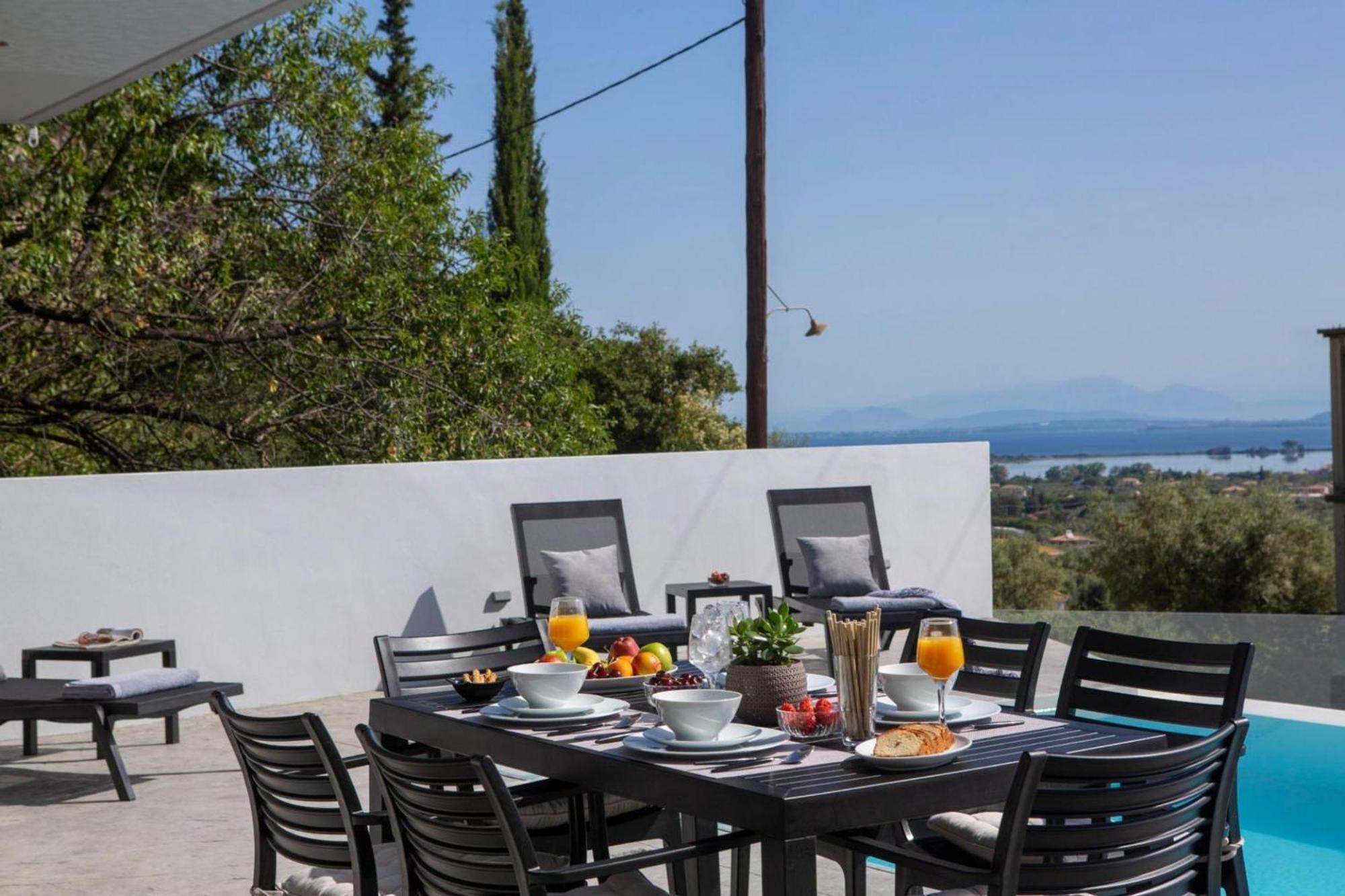 Aloft Luxury Villas Lefkada - Heated Pool Apolpaina Luaran gambar