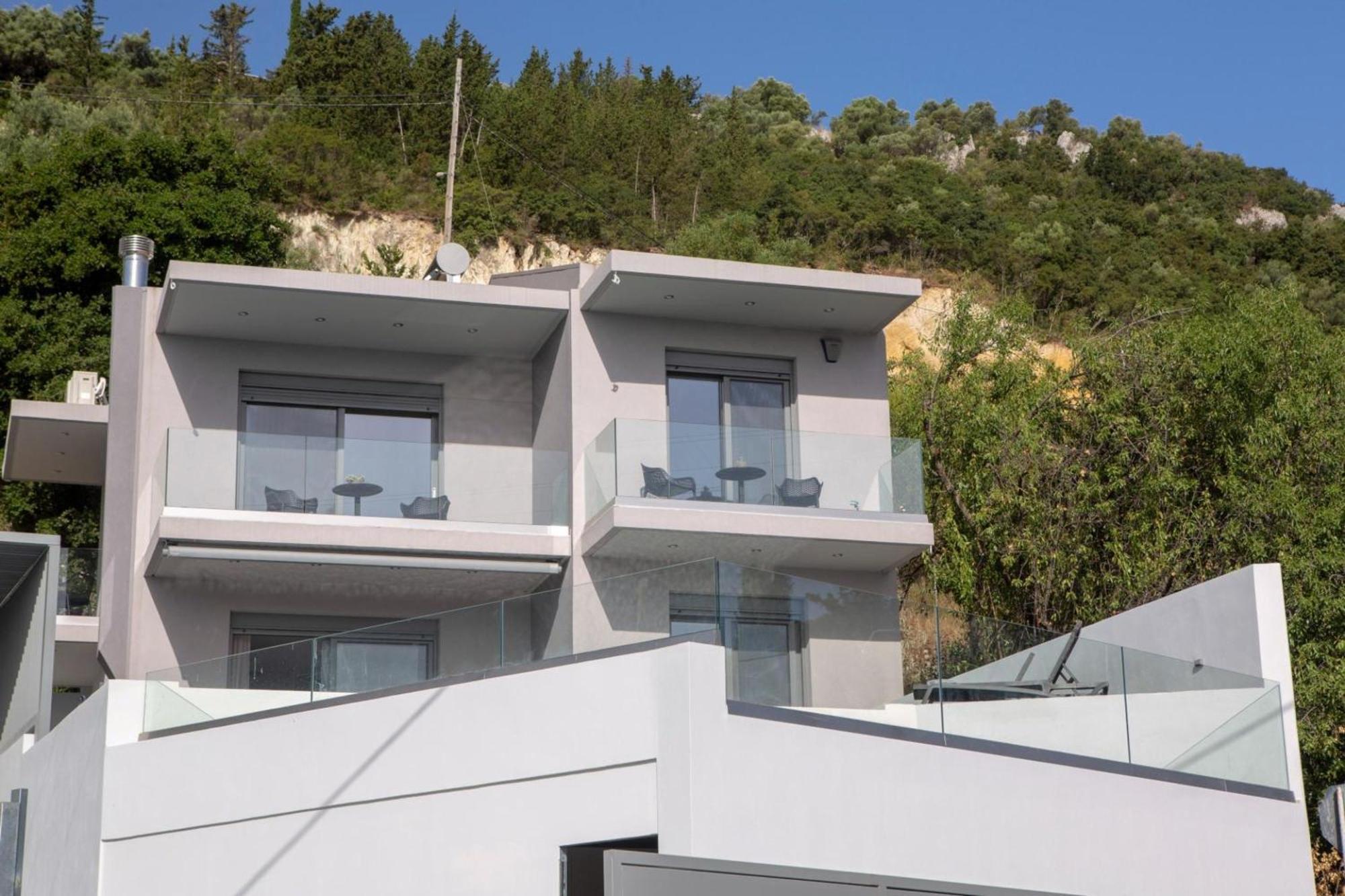 Aloft Luxury Villas Lefkada - Heated Pool Apolpaina Luaran gambar