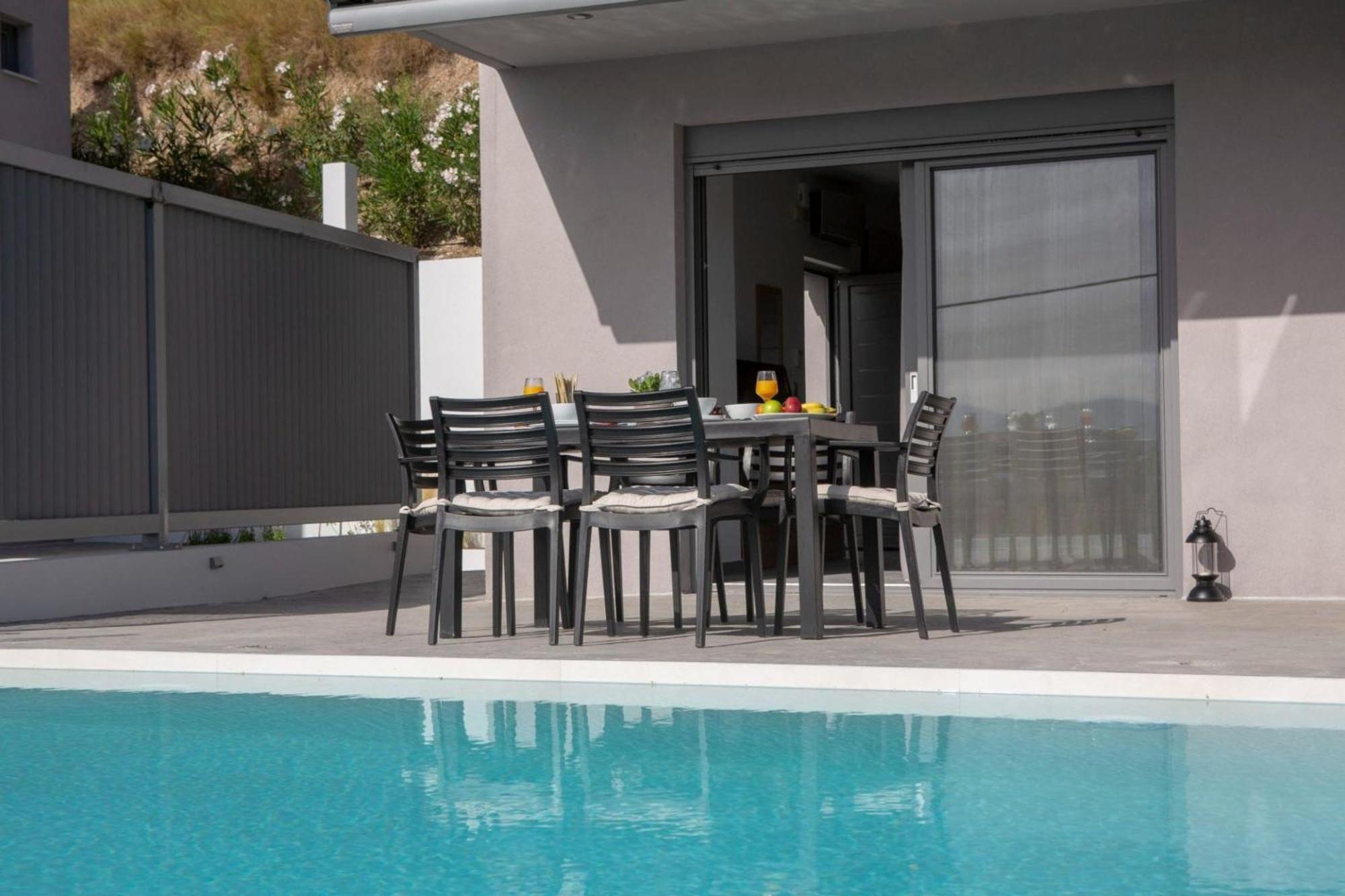 Aloft Luxury Villas Lefkada - Heated Pool Apolpaina Luaran gambar